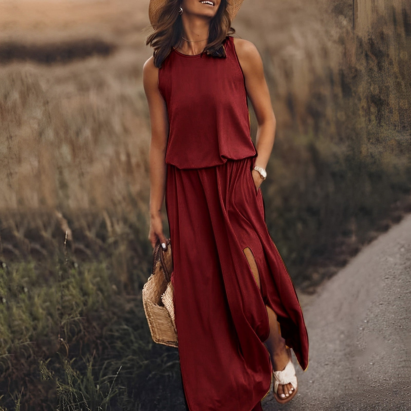 Robe élégante et colorée pour femmes | Maxi