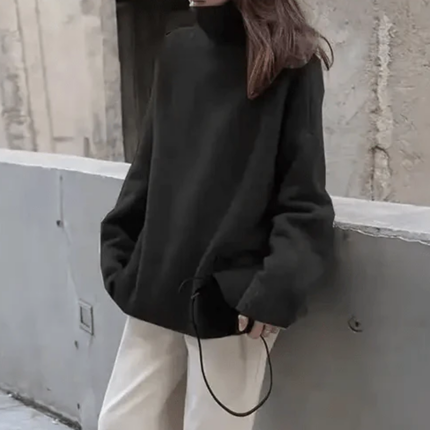 Soleil | Pull oversize pour femme | Chaud