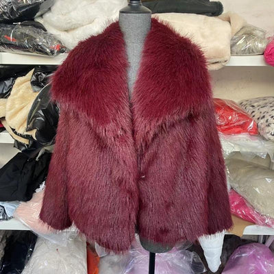 Veste en fausse fourrure pour femme | Chaude