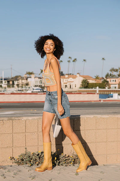 Bottes de style Bronco pour femmes | Hautes