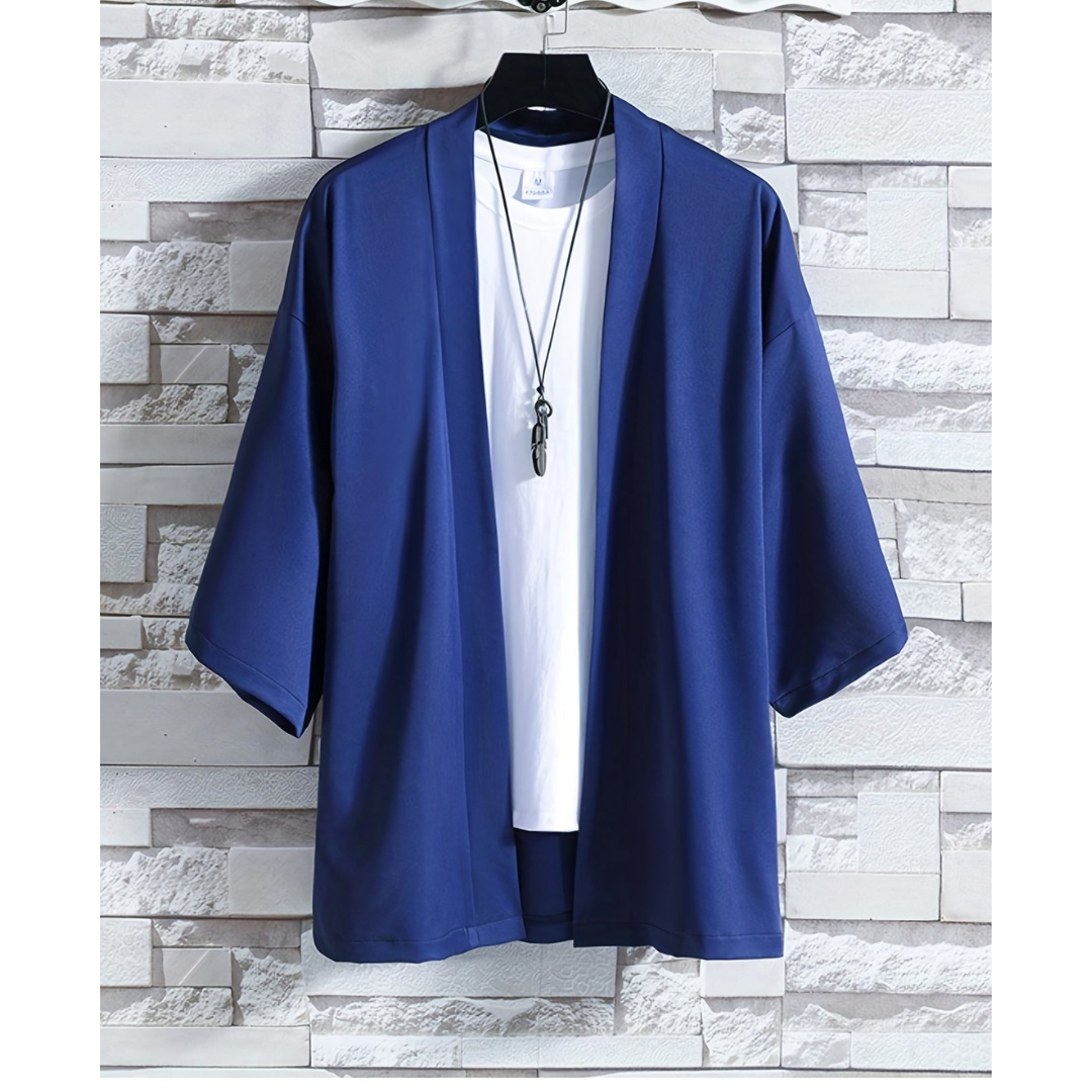 Cardigan Kimono Confortable pour Homme | Chaud