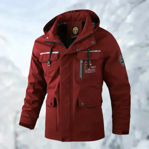 Veste d'hiver imperméable pour homme | À capuche