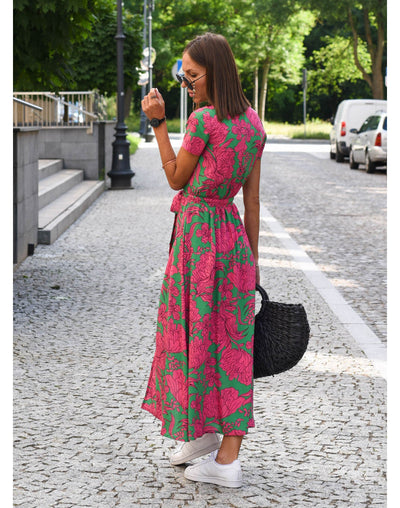 Robe élégante en ligne A pour femmes | Maxi