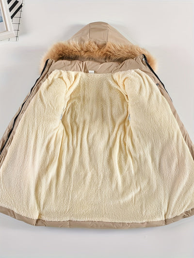 Manteau matelassé pour filles | Hiver