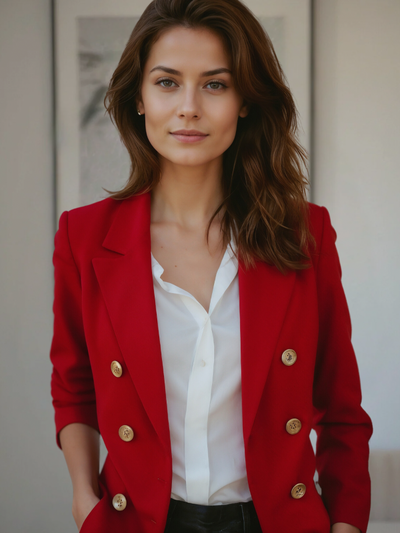 Blazer de luxe pour femme | Chaud