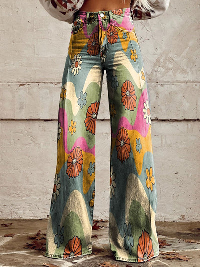 Gina | Pantalon flare pour femme | Large