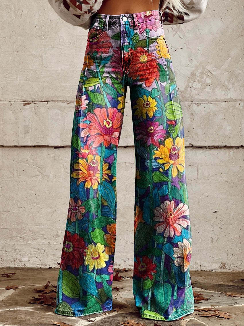 Gina | Pantalon flare pour femme | Large