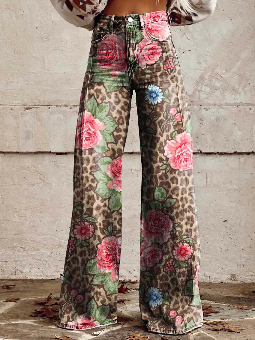 Gina | Pantalon flare pour femme | Large