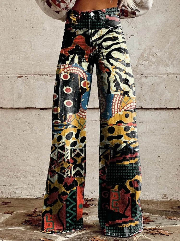 Gina | Pantalon flare pour femme | Large