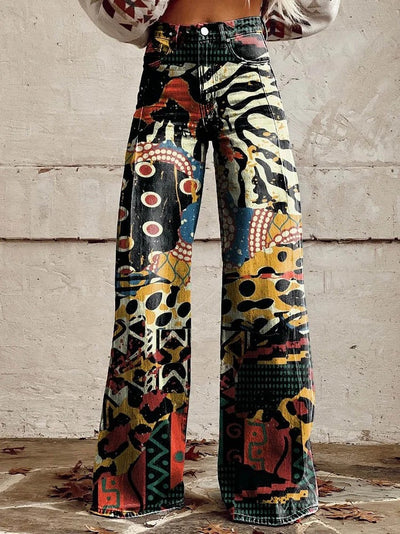 Gina | Pantalon flare pour femme | Large