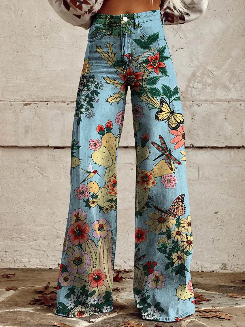 Gina | Pantalon flare pour femme | Large
