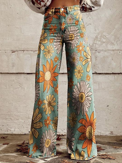 Gina | Pantalon flare pour femme | Large