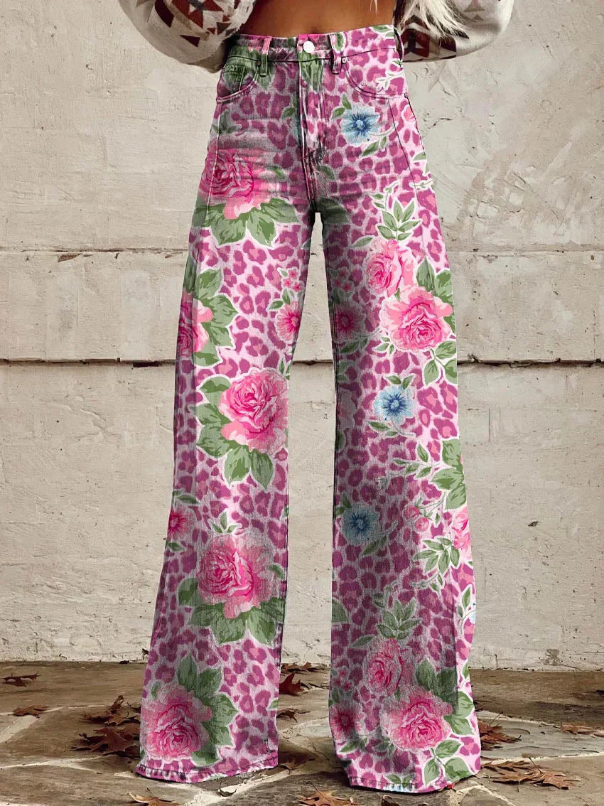 Gina | Pantalon flare pour femme | Large
