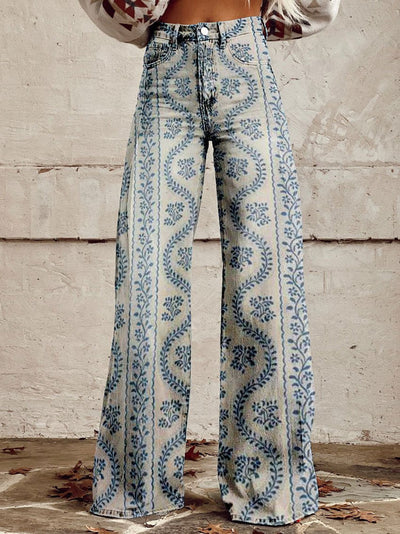 Gina | Pantalon flare pour femme | Large