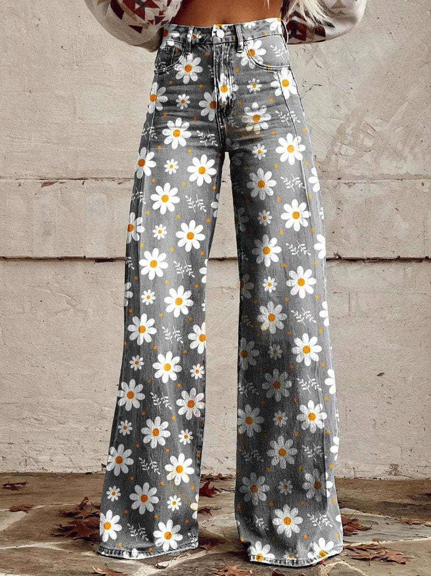Gina | Pantalon flare pour femme | Large