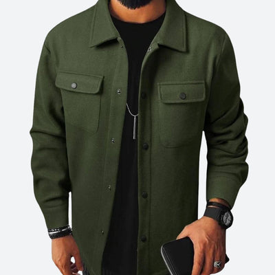 Chemise confortable et douillette pour homme | Chaude