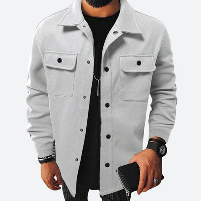 Chemise confortable et douillette pour homme | Chaude