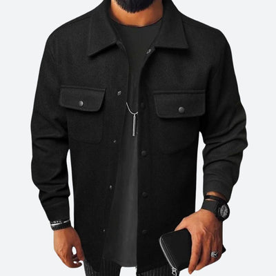 Chemise confortable et douillette pour homme | Chaude