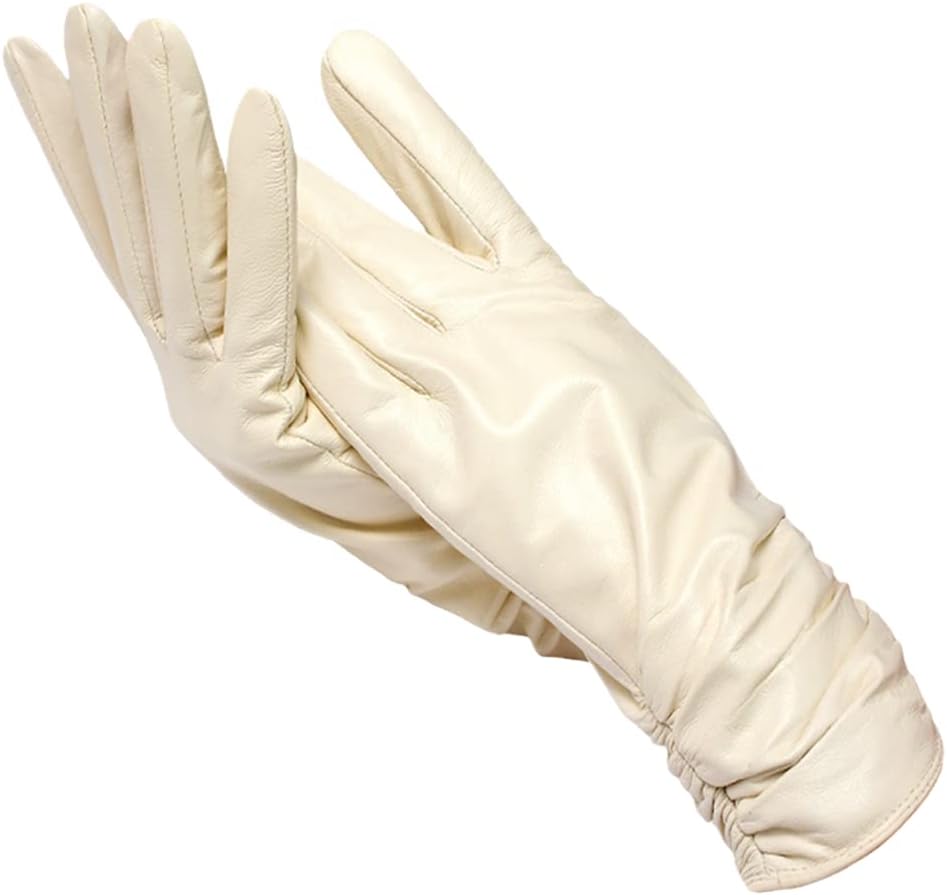 Gants en cuir classiques pour femmes | Hiver