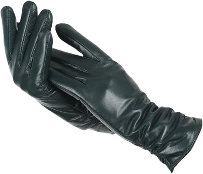 Gants en cuir classiques pour femmes | Hiver