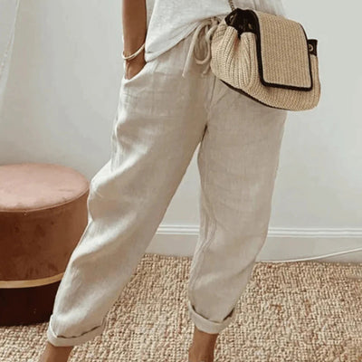 Pantalon de coupe décontractée pour femmes | Travail