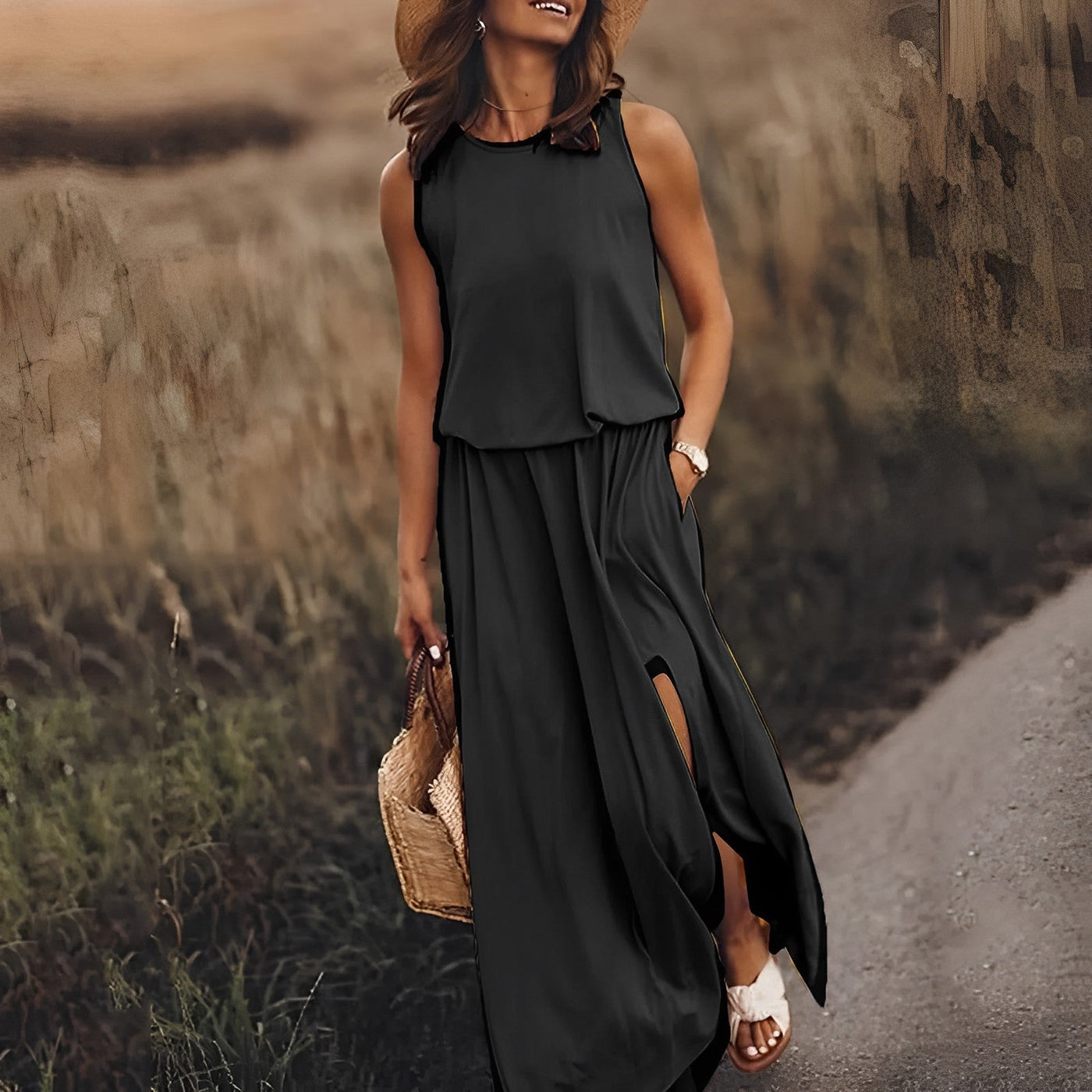 Robe élégante et colorée pour femmes | Maxi