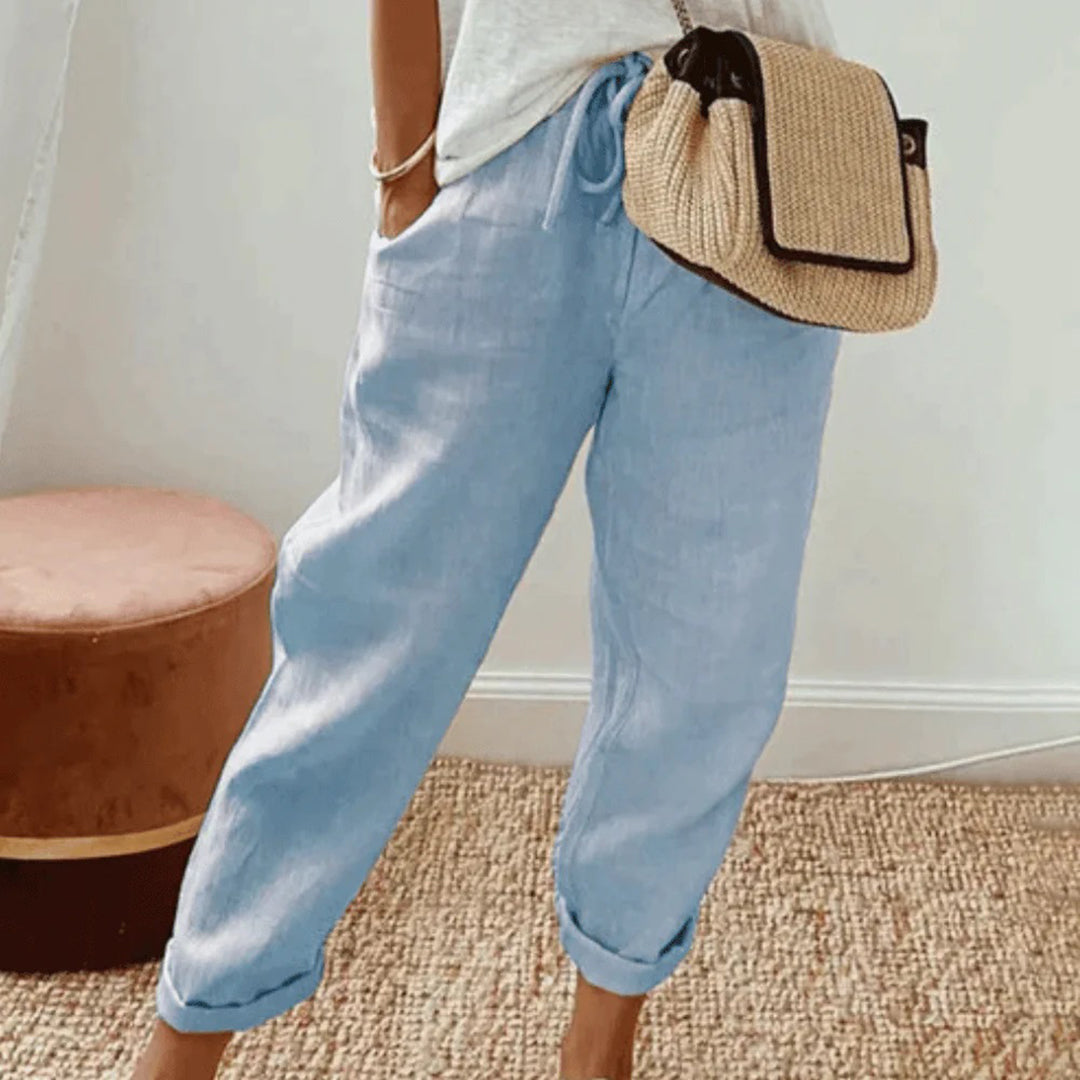 Pantalon de coupe décontractée pour femmes | Travail