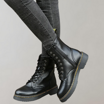 Bottes en cuir élégantes pour femmes | Hiver