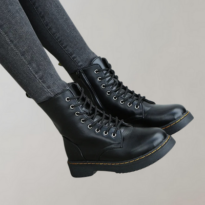 Bottes en cuir élégantes pour femmes | Hiver