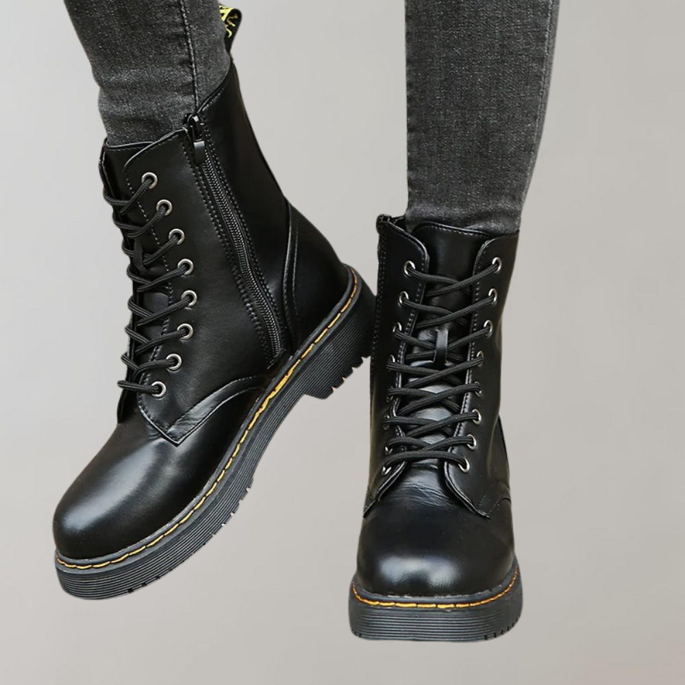 Bottes en cuir élégantes pour femmes | Hiver