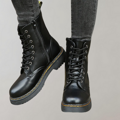 Bottes en cuir élégantes pour femmes | Hiver
