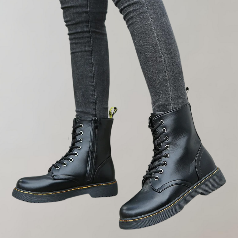 Bottes en cuir élégantes pour femmes | Hiver