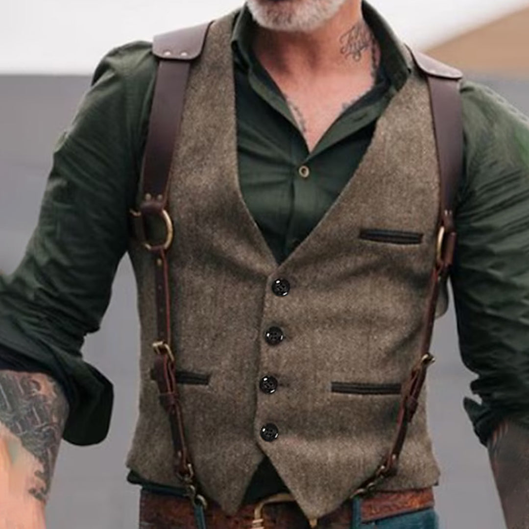 Gilet élégant pour hommes | Coupe étroite