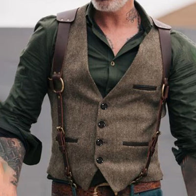 Gilet élégant pour hommes | Coupe étroite