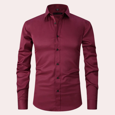 Chemise stretch non irlandaise pour hommes | Manches longues