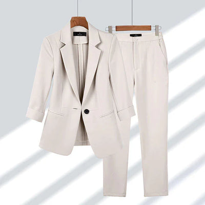 Ensemble blazer et pantalon chic pour femmes