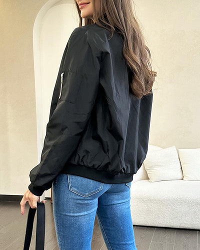 Veste bombardier élégante pour femmes | Chauffante