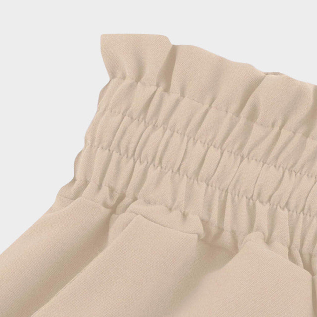 Pantalon élégant et fluide pour femmes | Taille haute