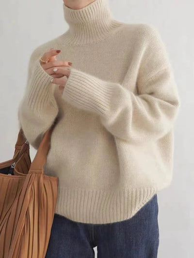 Pull à col roulé pour femmes | Chaud