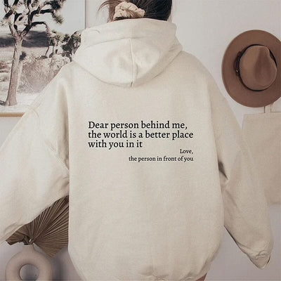 Femme Confortable Hoodie | Oversized
