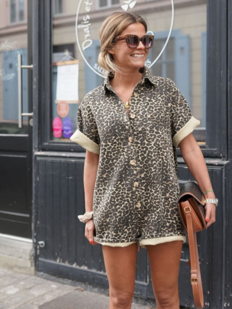 Pull décontracté imprimé pour femmes | Chic