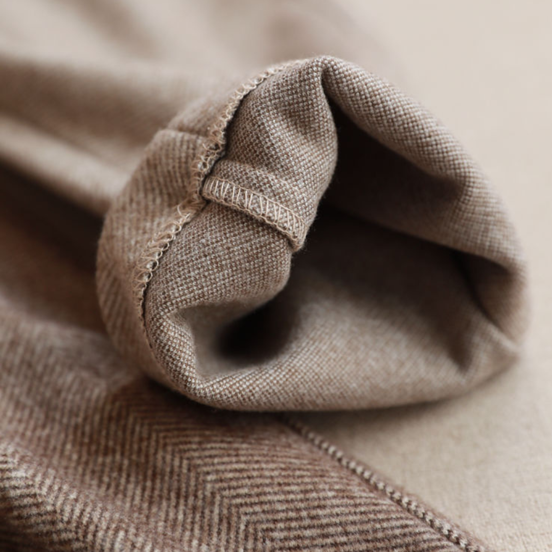 Pantalon tailleur en laine pour femme | Travail