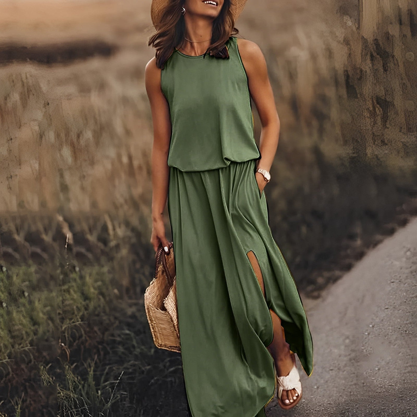 Robe élégante et colorée pour femmes | Maxi