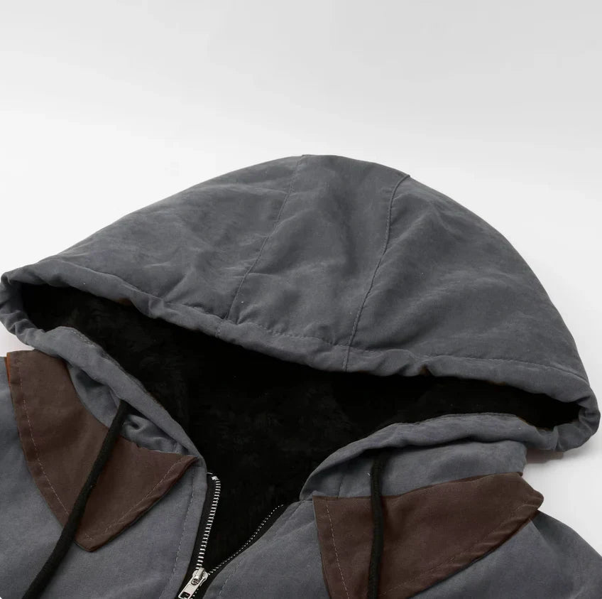 Veste courte à capuche pour homme | Coupe-vent