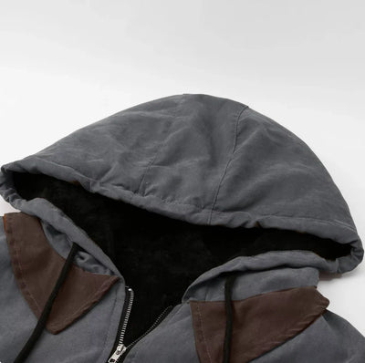 Veste courte à capuche pour homme | Coupe-vent