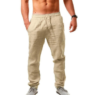 Pantalon de lin élégant pour hommes | Léger