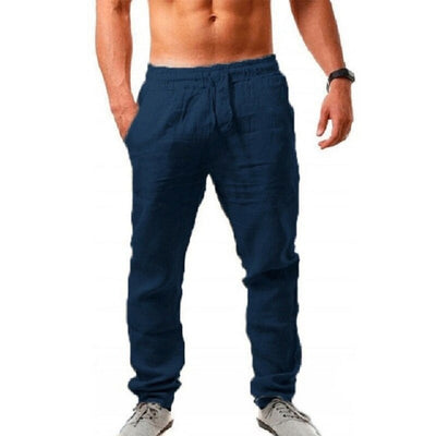 Pantalon de lin élégant pour hommes | Léger