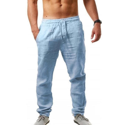 Pantalon de lin élégant pour hommes | Léger