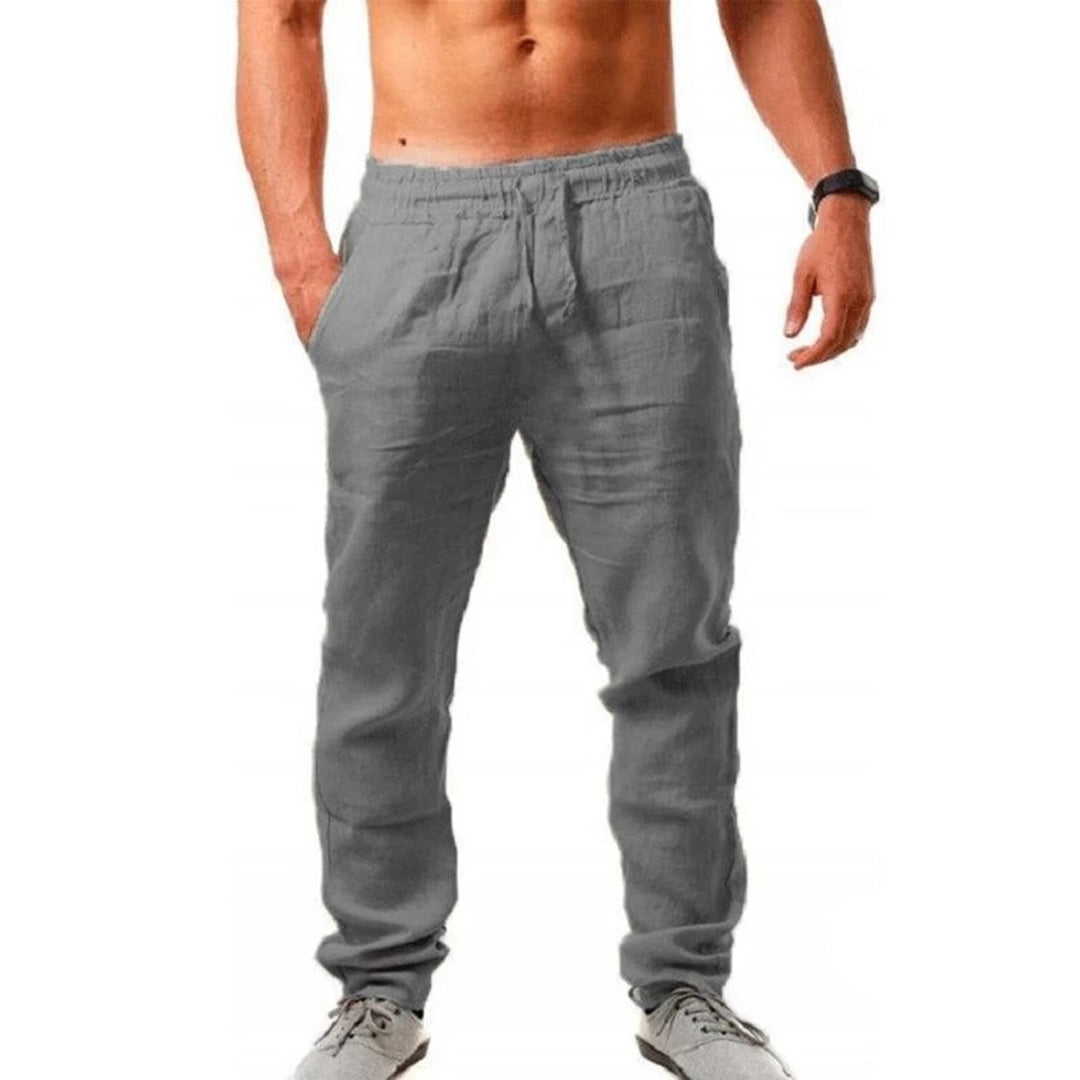 Pantalon de lin élégant pour hommes | Léger