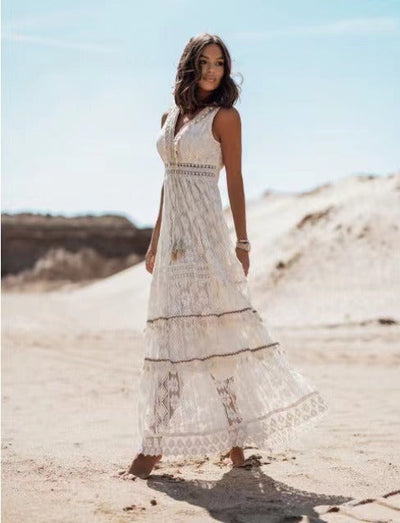 Robe Boho élégante pour femme | Midi